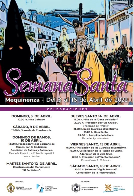 Semana Santa en Mequinenza 2022 Mequinenza